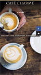 Mobile Screenshot of cafecharme.cz